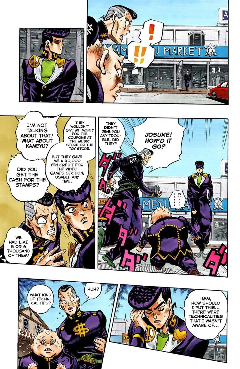 Read JoJo's Bizarre Adventure Part 4 Diamond Is Unbreakable Official Colored Manga Online