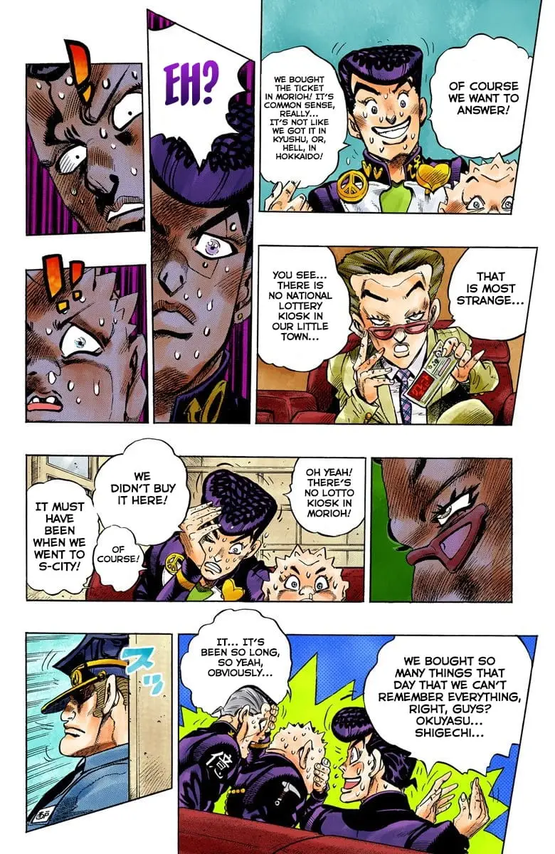Read JoJo's Bizarre Adventure Part 4 Diamond Is Unbreakable Official Colored Manga Online