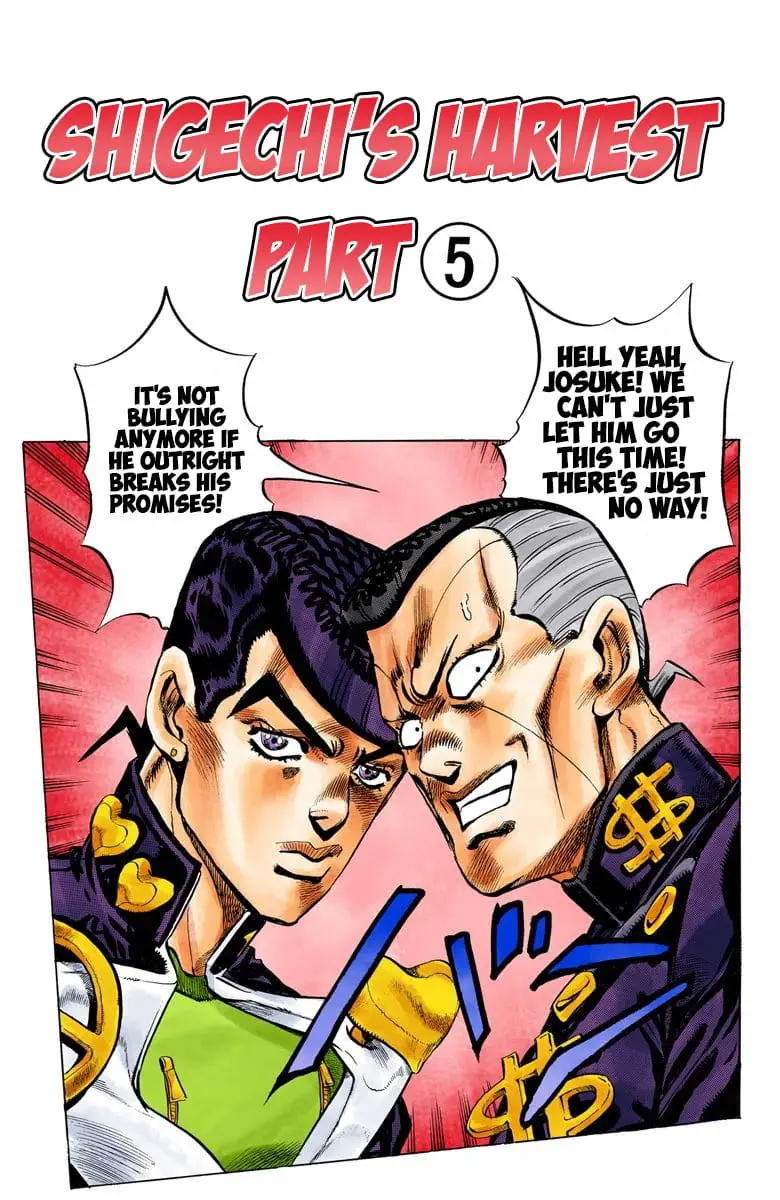 Read JoJo's Bizarre Adventure Part 4 Diamond Is Unbreakable Official Colored Manga Online