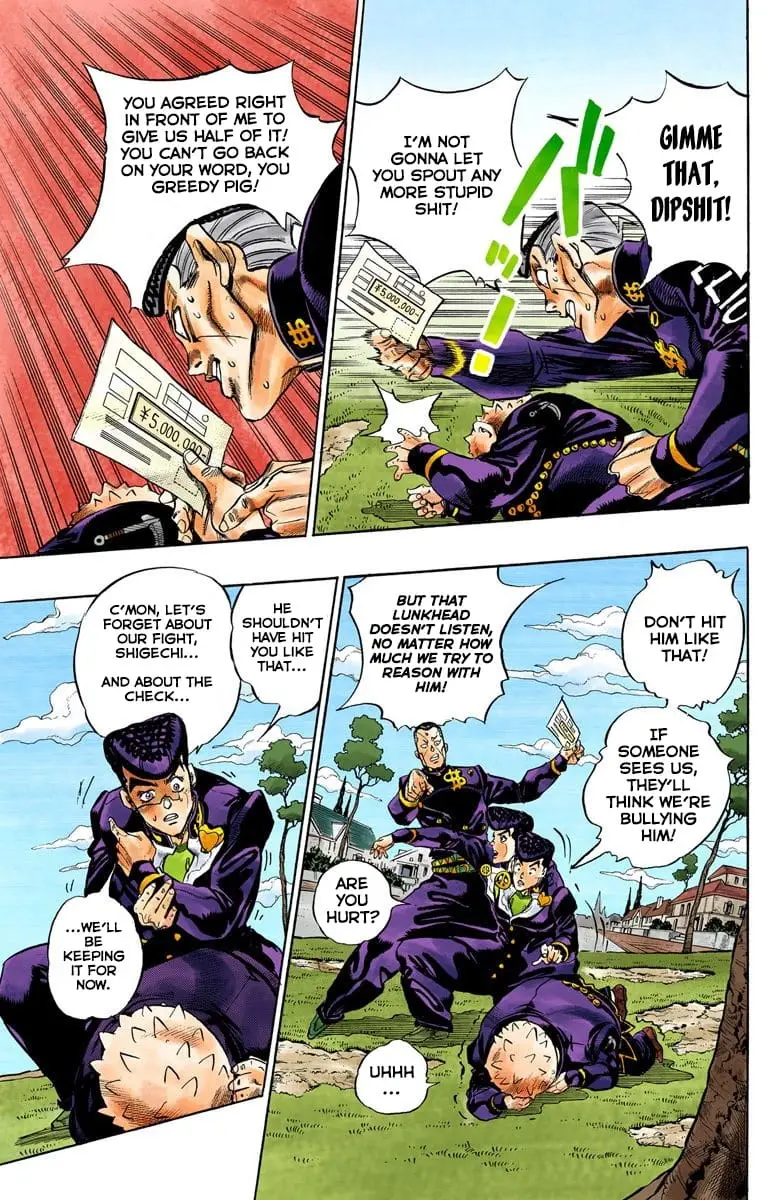 Read JoJo's Bizarre Adventure Part 4 Diamond Is Unbreakable Official Colored Manga Online