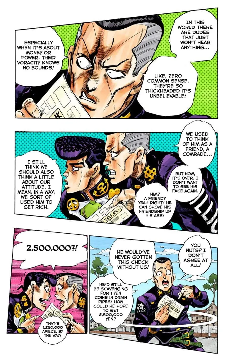 Read JoJo's Bizarre Adventure Part 4 Diamond Is Unbreakable Official Colored Manga Online