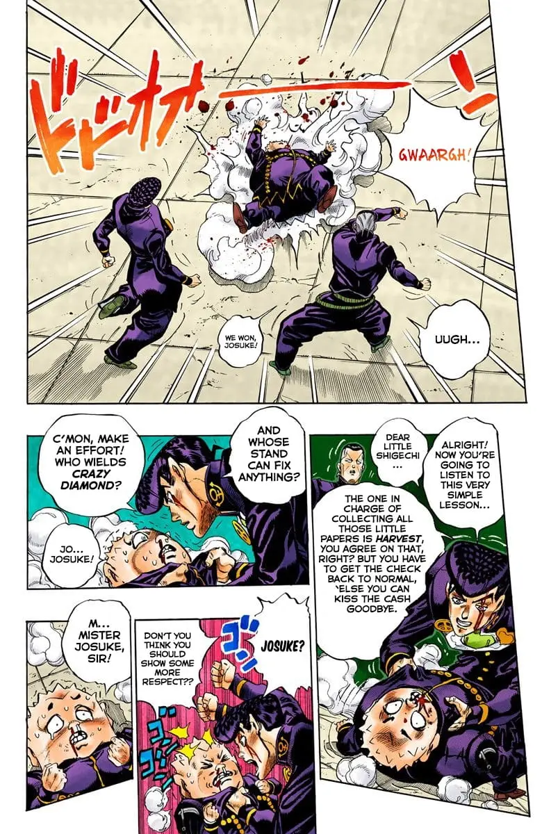 Read JoJo's Bizarre Adventure Part 4 Diamond Is Unbreakable Official Colored Manga Online