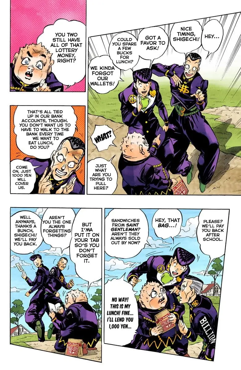 Read JoJo's Bizarre Adventure Part 4 Diamond Is Unbreakable Official Colored Manga Online