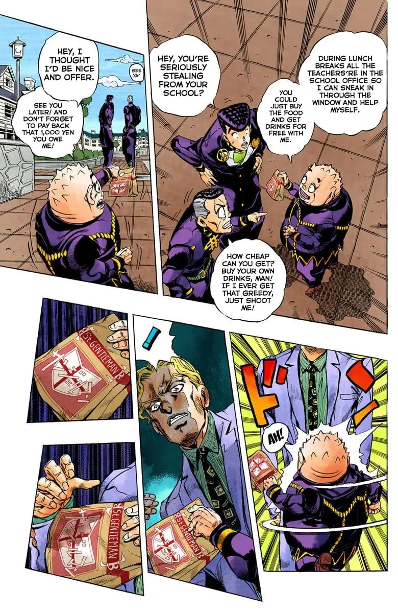 Read JoJo's Bizarre Adventure Part 4 Diamond Is Unbreakable Official Colored Manga Online