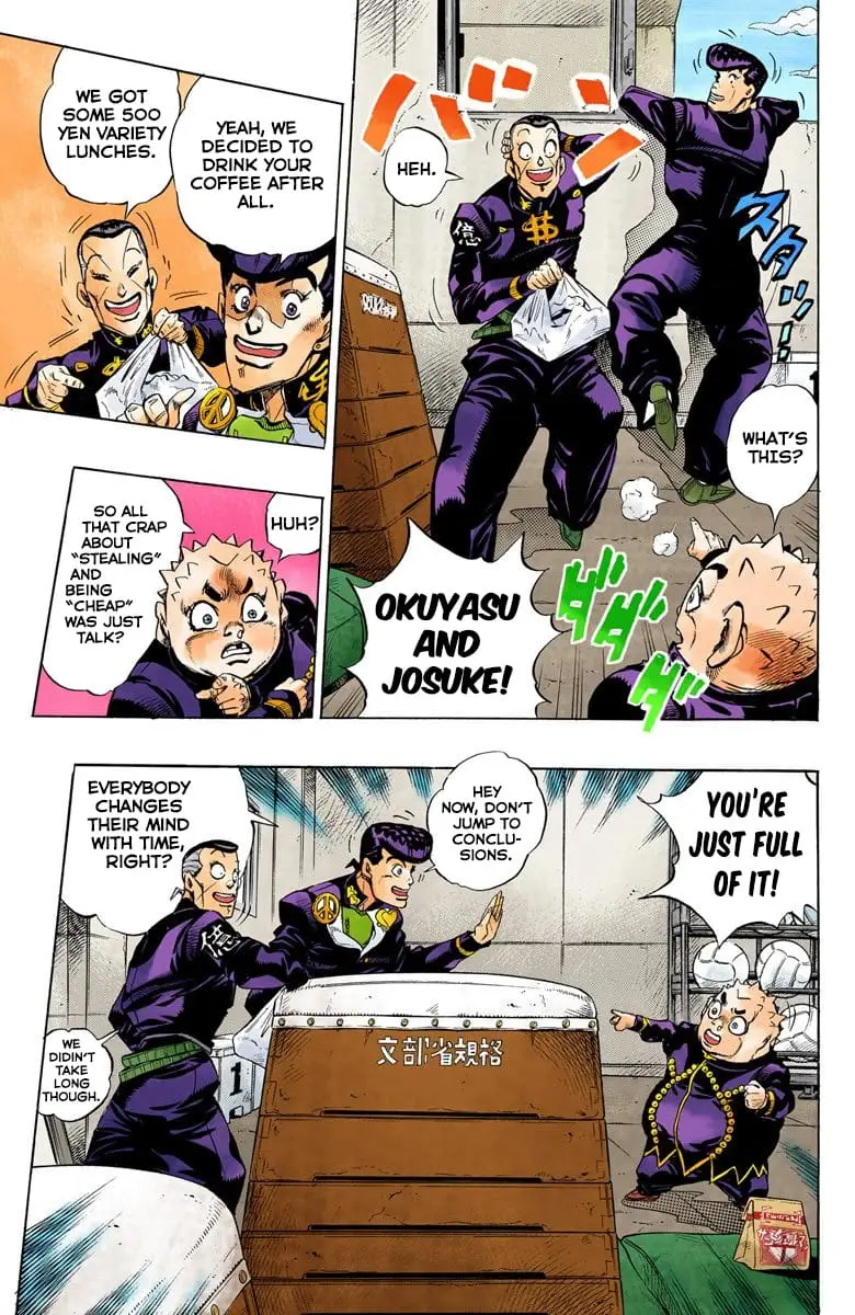 Read JoJo's Bizarre Adventure Part 4 Diamond Is Unbreakable Official Colored Manga Online