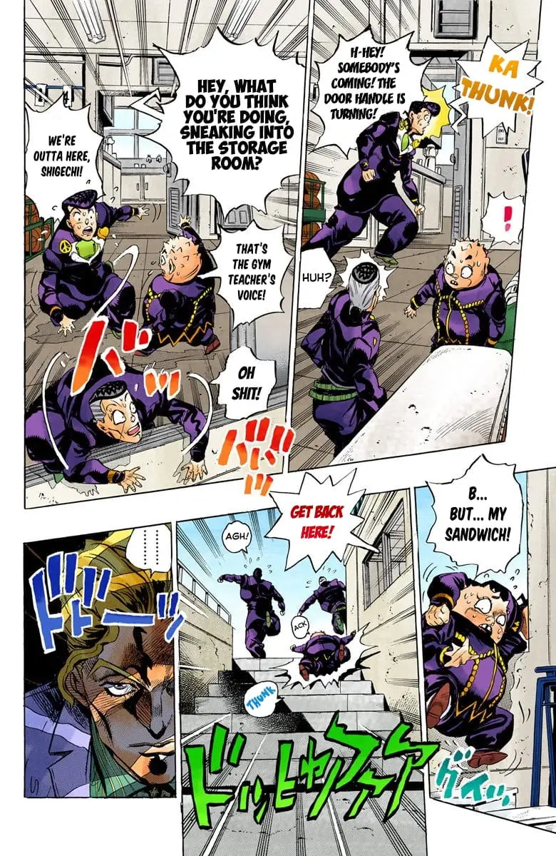 Read JoJo's Bizarre Adventure Part 4 Diamond Is Unbreakable Official Colored Manga Online