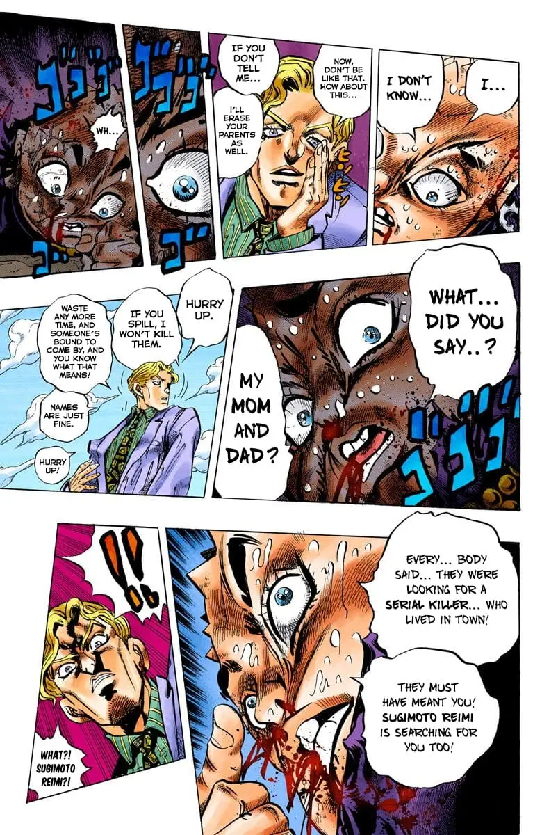 Read JoJo's Bizarre Adventure Part 4 Diamond Is Unbreakable Official Colored Manga Online