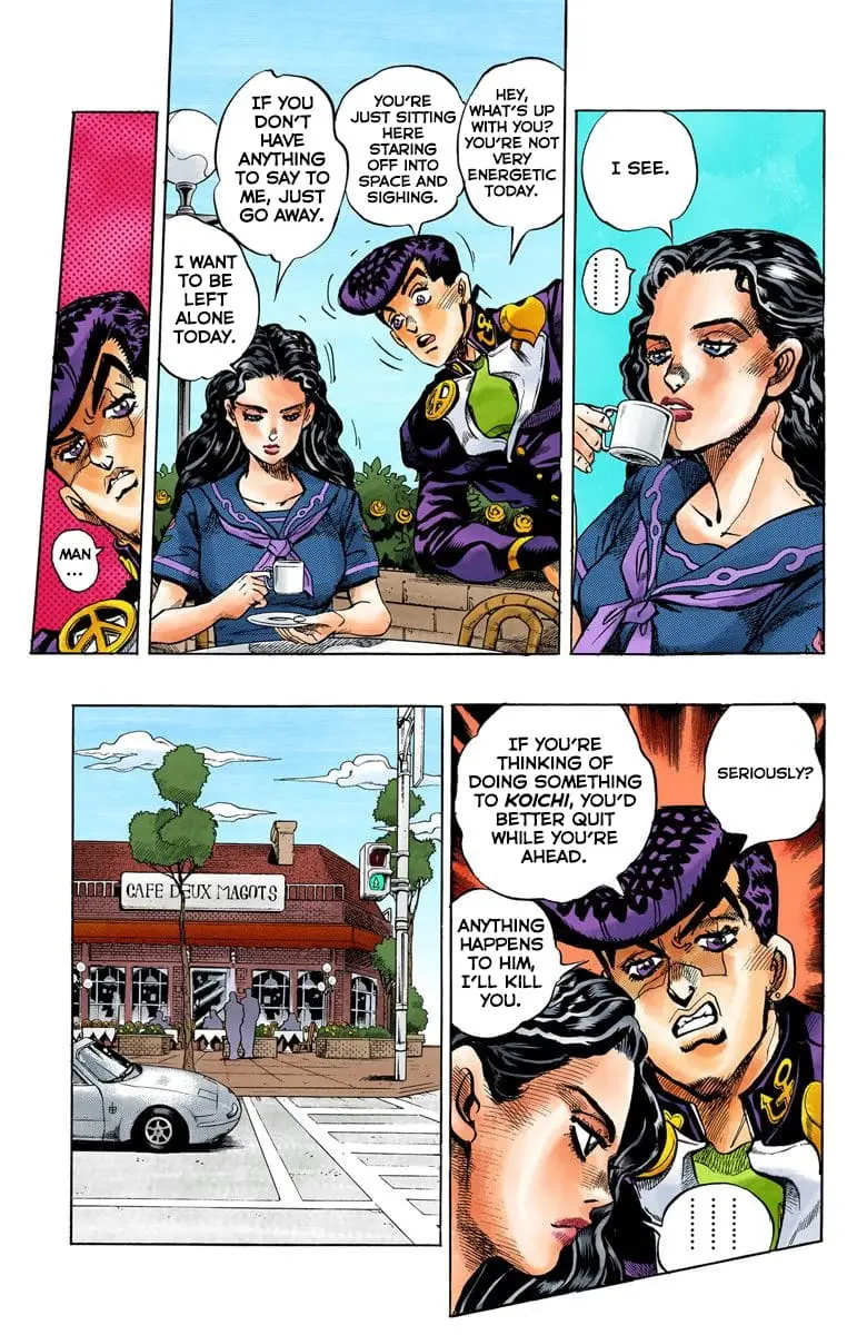Read JoJo's Bizarre Adventure Part 4 Diamond Is Unbreakable Official Colored Manga Online