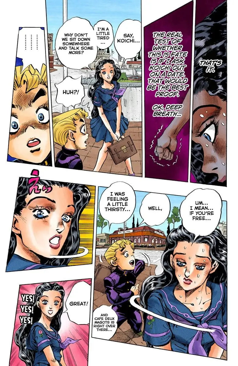 Read JoJo's Bizarre Adventure Part 4 Diamond Is Unbreakable Official Colored Manga Online