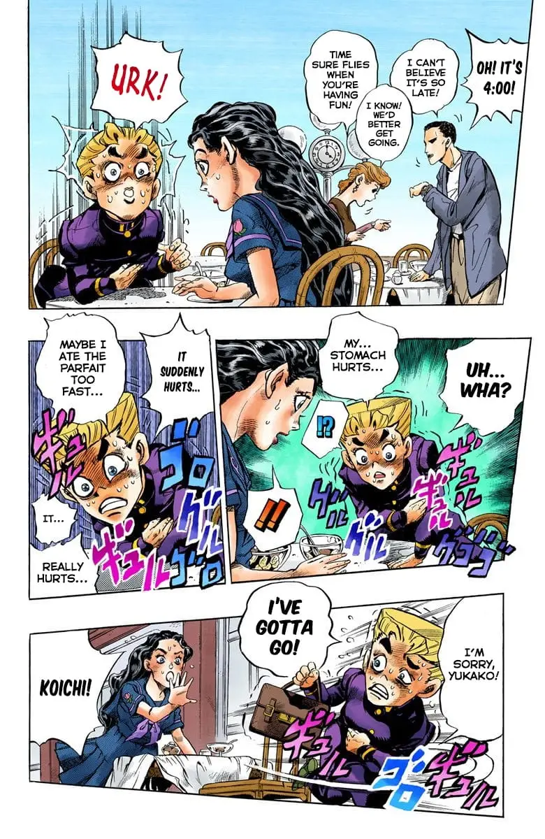Read JoJo's Bizarre Adventure Part 4 Diamond Is Unbreakable Official Colored Manga Online
