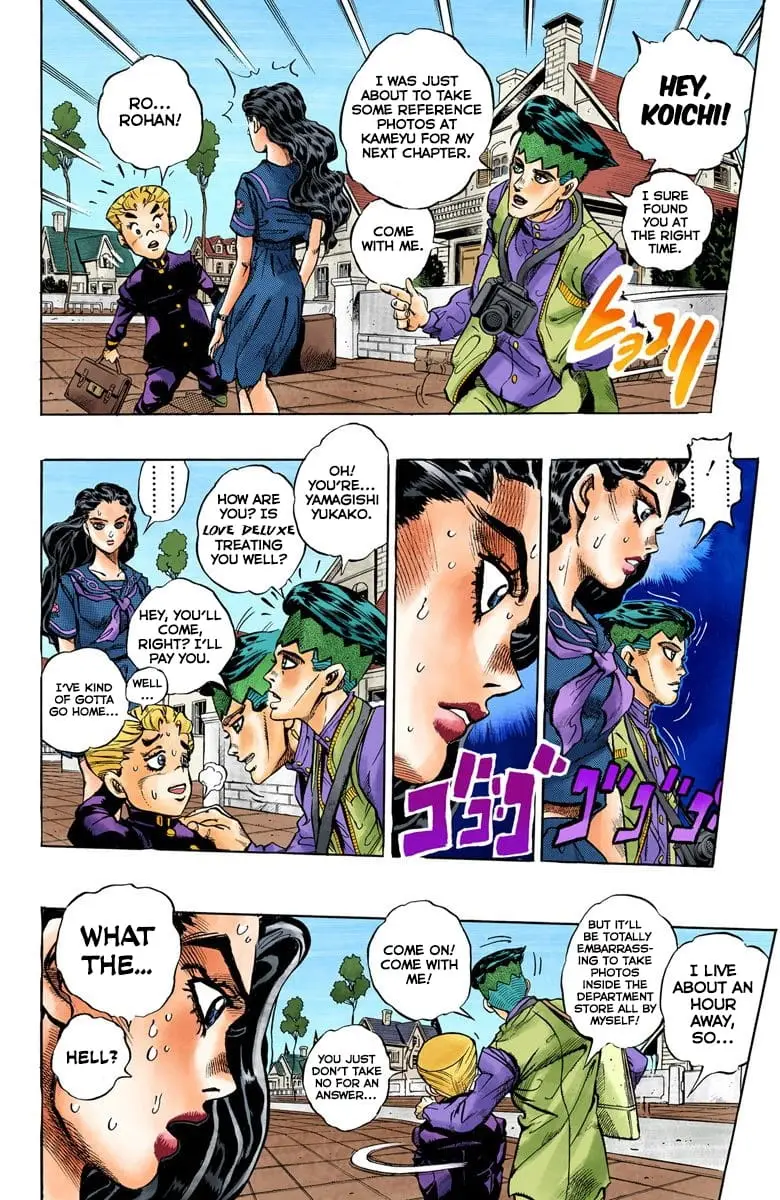 Read JoJo's Bizarre Adventure Part 4 Diamond Is Unbreakable Official Colored Manga Online