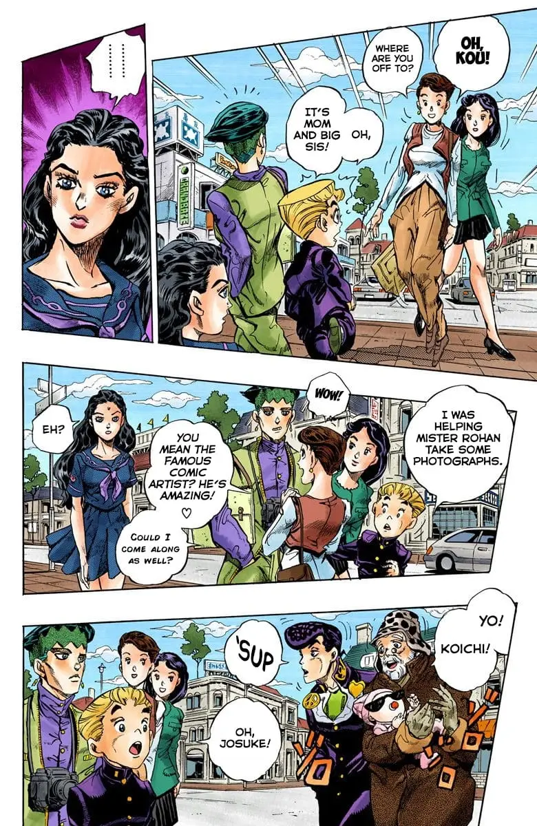 Read JoJo's Bizarre Adventure Part 4 Diamond Is Unbreakable Official Colored Manga Online