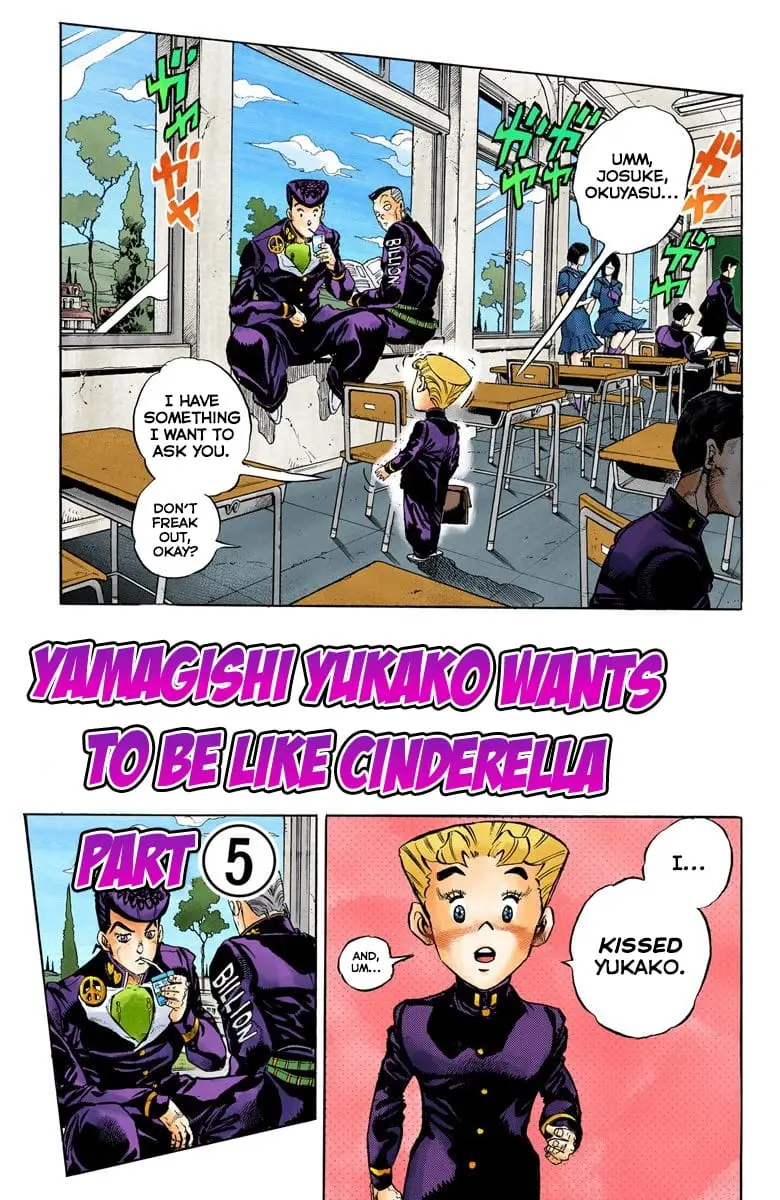 Read JoJo's Bizarre Adventure Part 4 Diamond Is Unbreakable Official Colored Manga Online