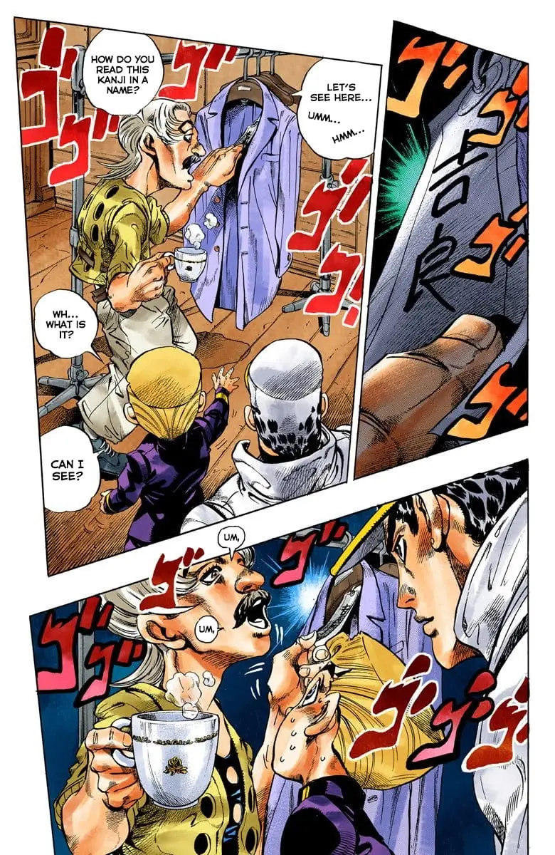 Read JoJo's Bizarre Adventure Part 4 Diamond Is Unbreakable Official Colored Manga Online
