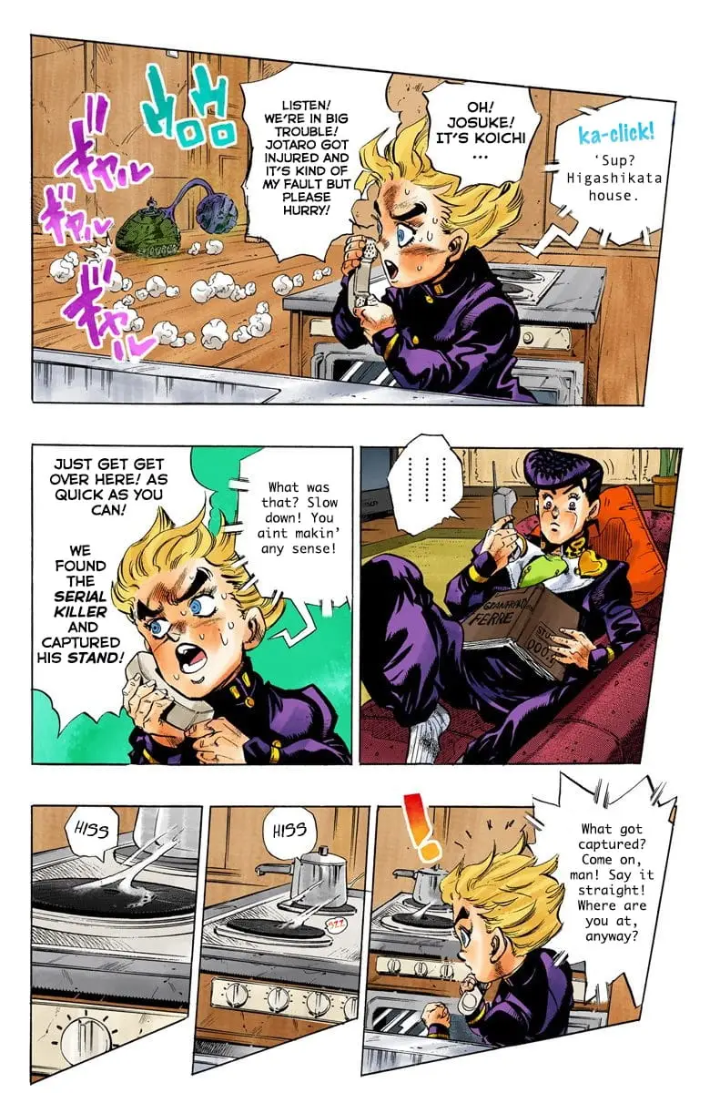 Read JoJo's Bizarre Adventure Part 4 Diamond Is Unbreakable Official Colored Manga Online
