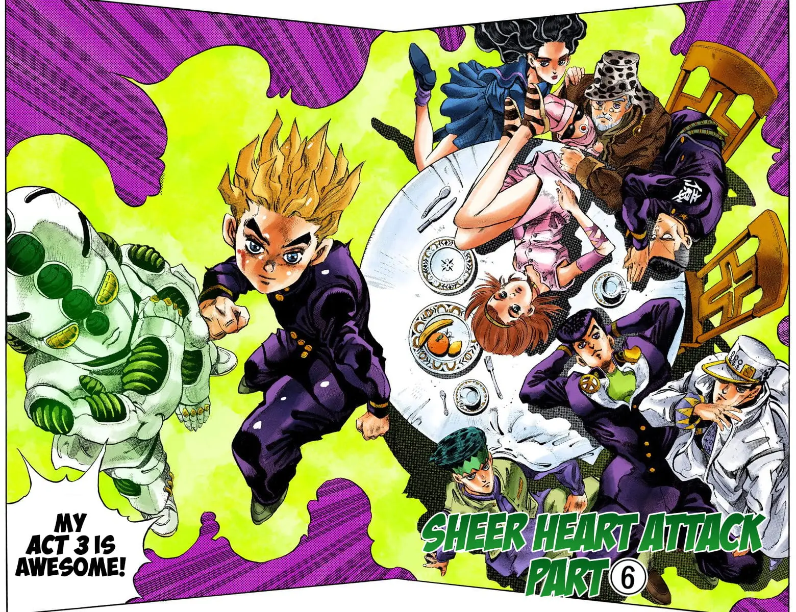 Read JoJo's Bizarre Adventure Part 4 Diamond Is Unbreakable Official Colored Manga Online