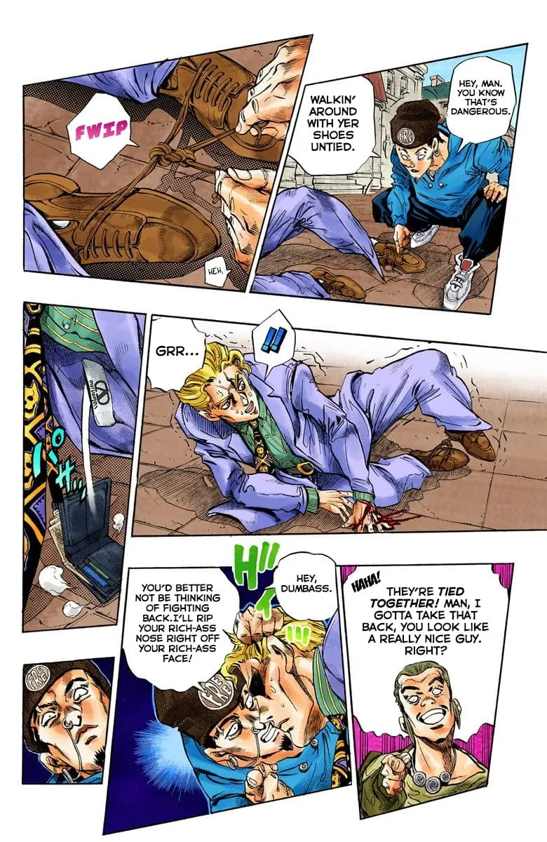 Read JoJo's Bizarre Adventure Part 4 Diamond Is Unbreakable Official Colored Manga Online