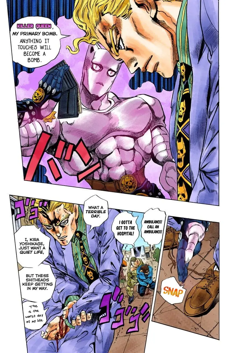 Read JoJo's Bizarre Adventure Part 4 Diamond Is Unbreakable Official Colored Manga Online