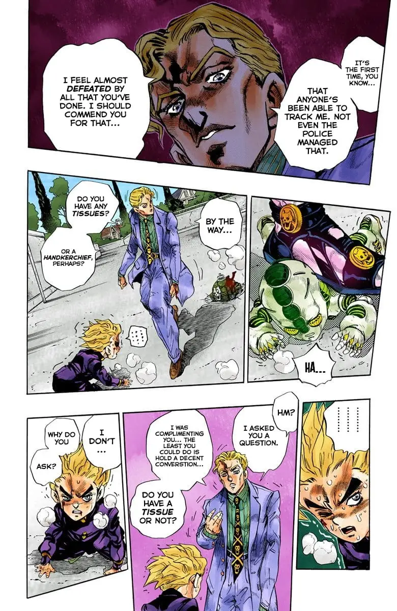 Read JoJo's Bizarre Adventure Part 4 Diamond Is Unbreakable Official Colored Manga Online