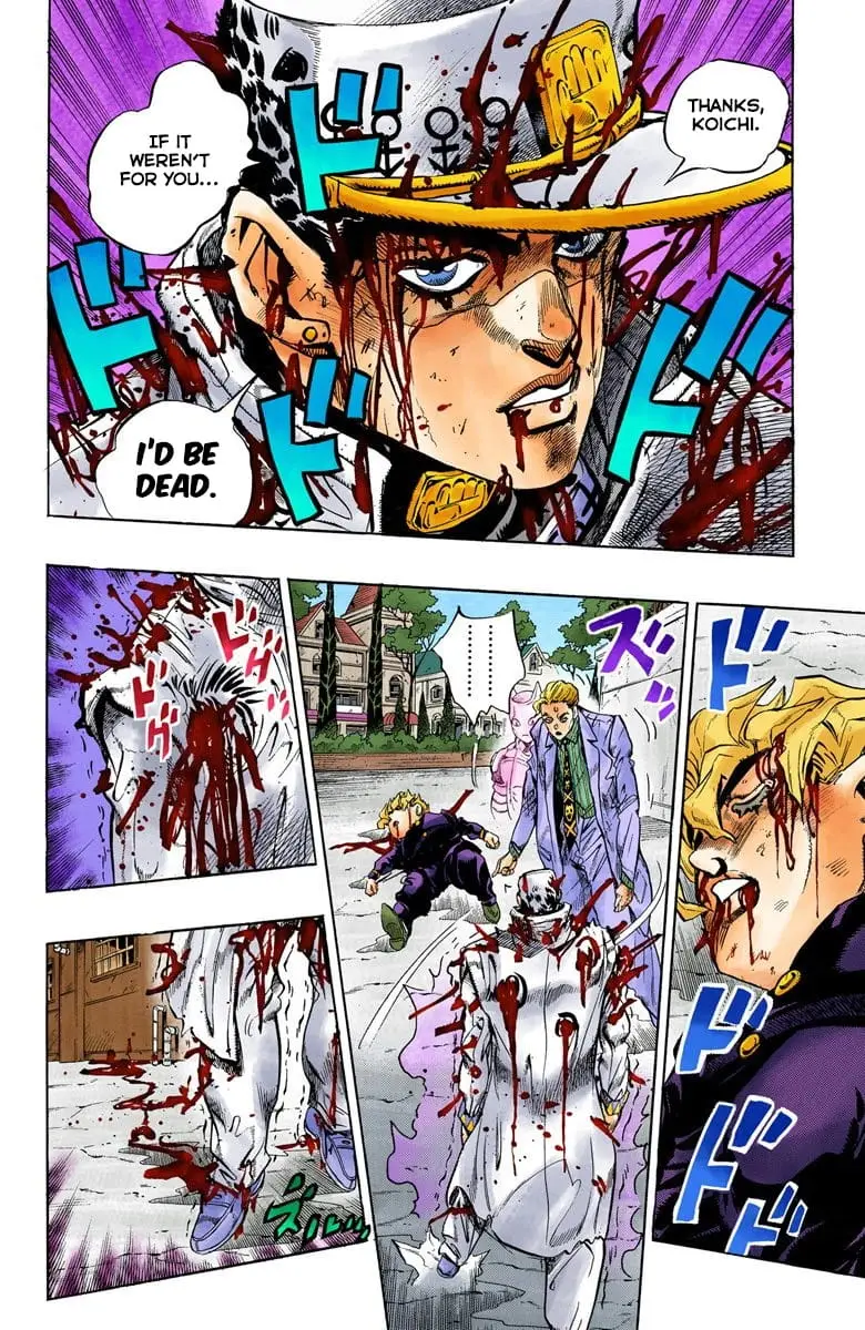 Read JoJo's Bizarre Adventure Part 4 Diamond Is Unbreakable Official Colored Manga Online