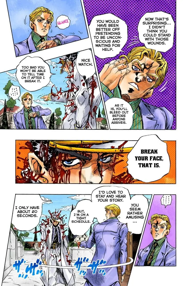 Read JoJo's Bizarre Adventure Part 4 Diamond Is Unbreakable Official Colored Manga Online