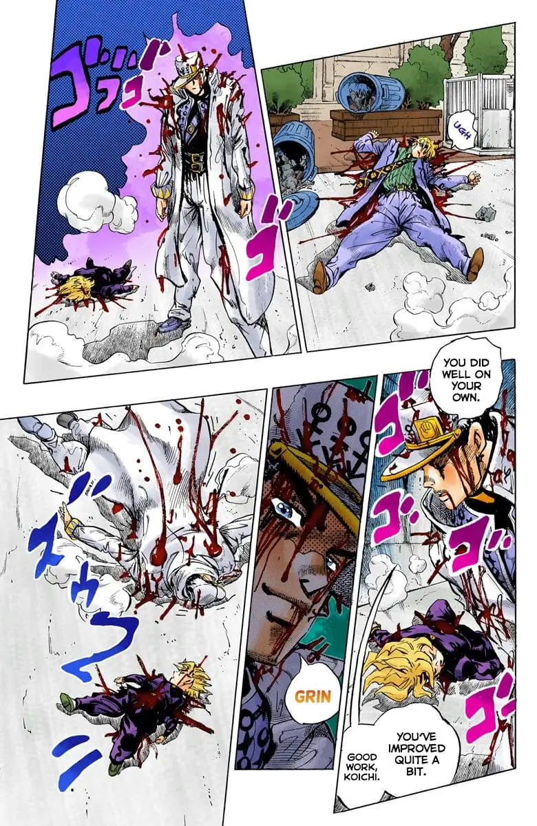 Read JoJo's Bizarre Adventure Part 4 Diamond Is Unbreakable Official Colored Manga Online