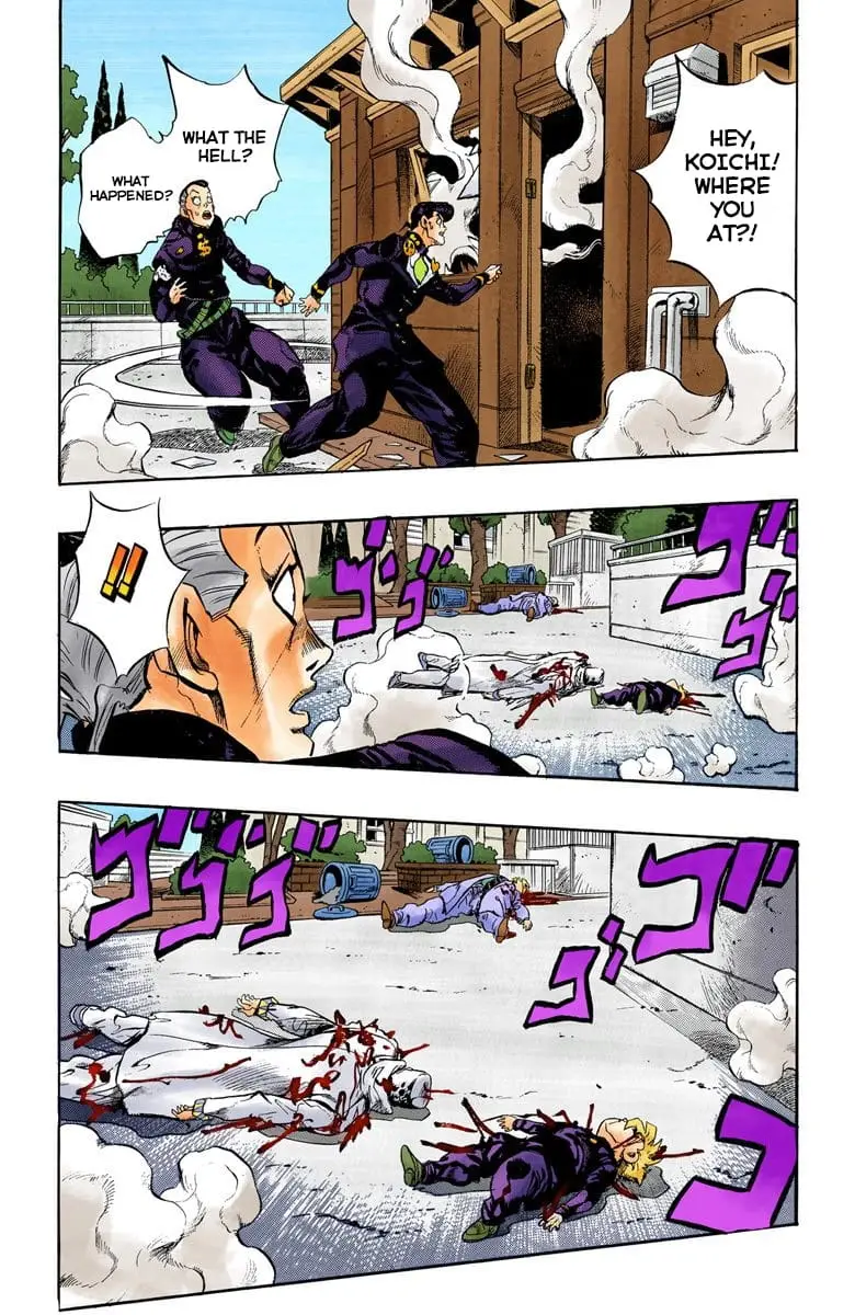 Read JoJo's Bizarre Adventure Part 4 Diamond Is Unbreakable Official Colored Manga Online