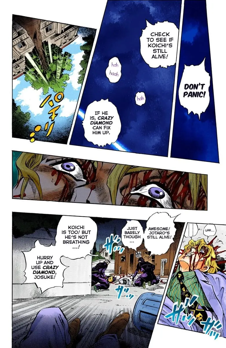 Read JoJo's Bizarre Adventure Part 4 Diamond Is Unbreakable Official Colored Manga Online