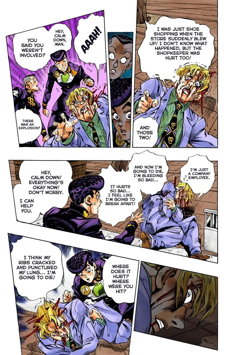 Read JoJo's Bizarre Adventure Part 4 Diamond Is Unbreakable Official Colored Manga Online