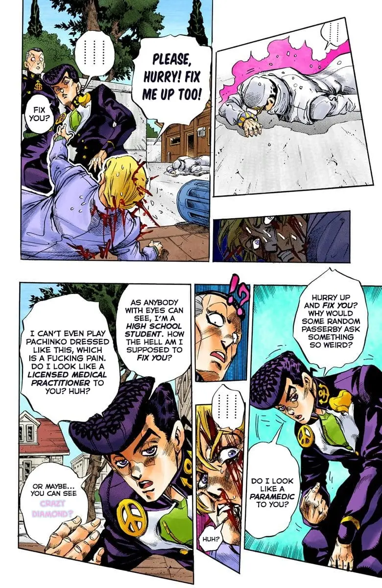 Read JoJo's Bizarre Adventure Part 4 Diamond Is Unbreakable Official Colored Manga Online