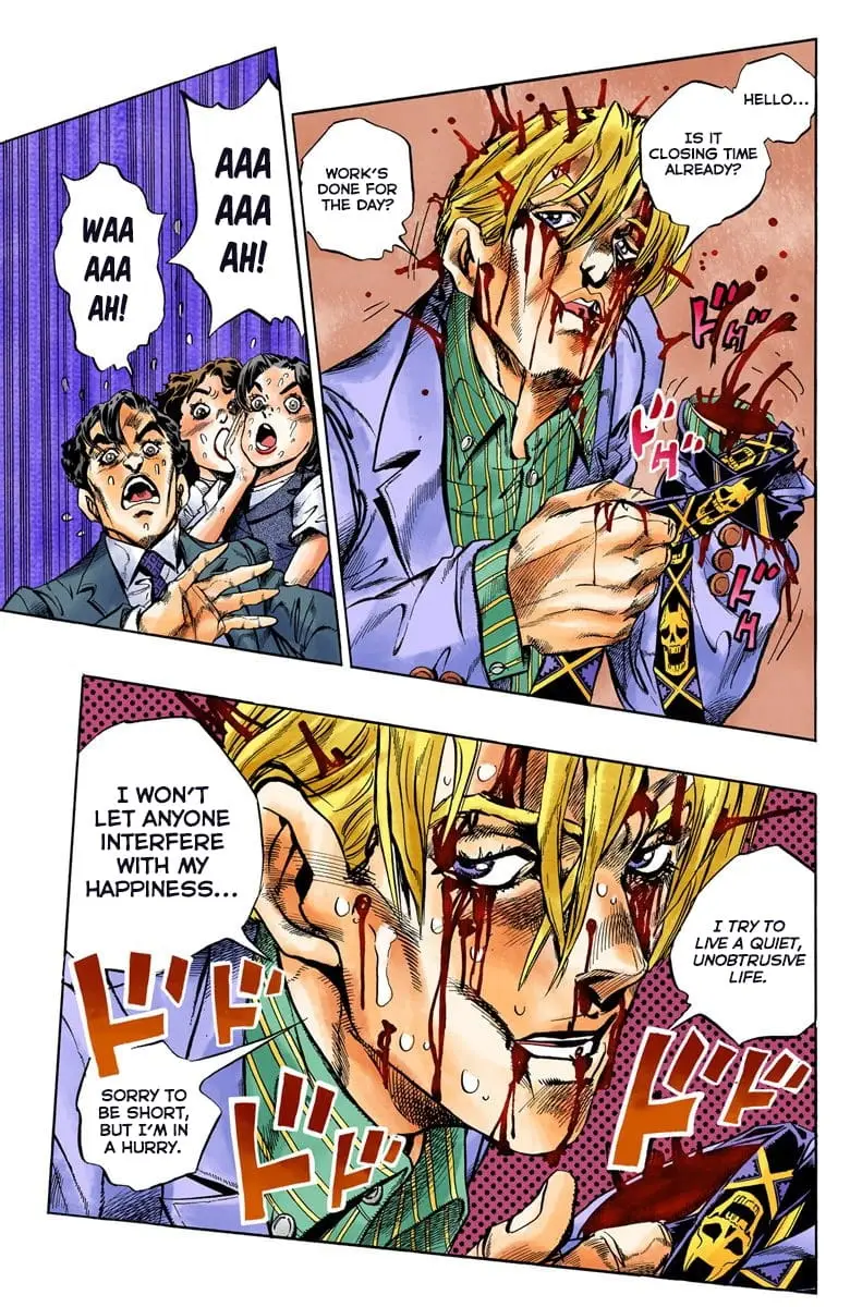 Read JoJo's Bizarre Adventure Part 4 Diamond Is Unbreakable Official Colored Manga Online