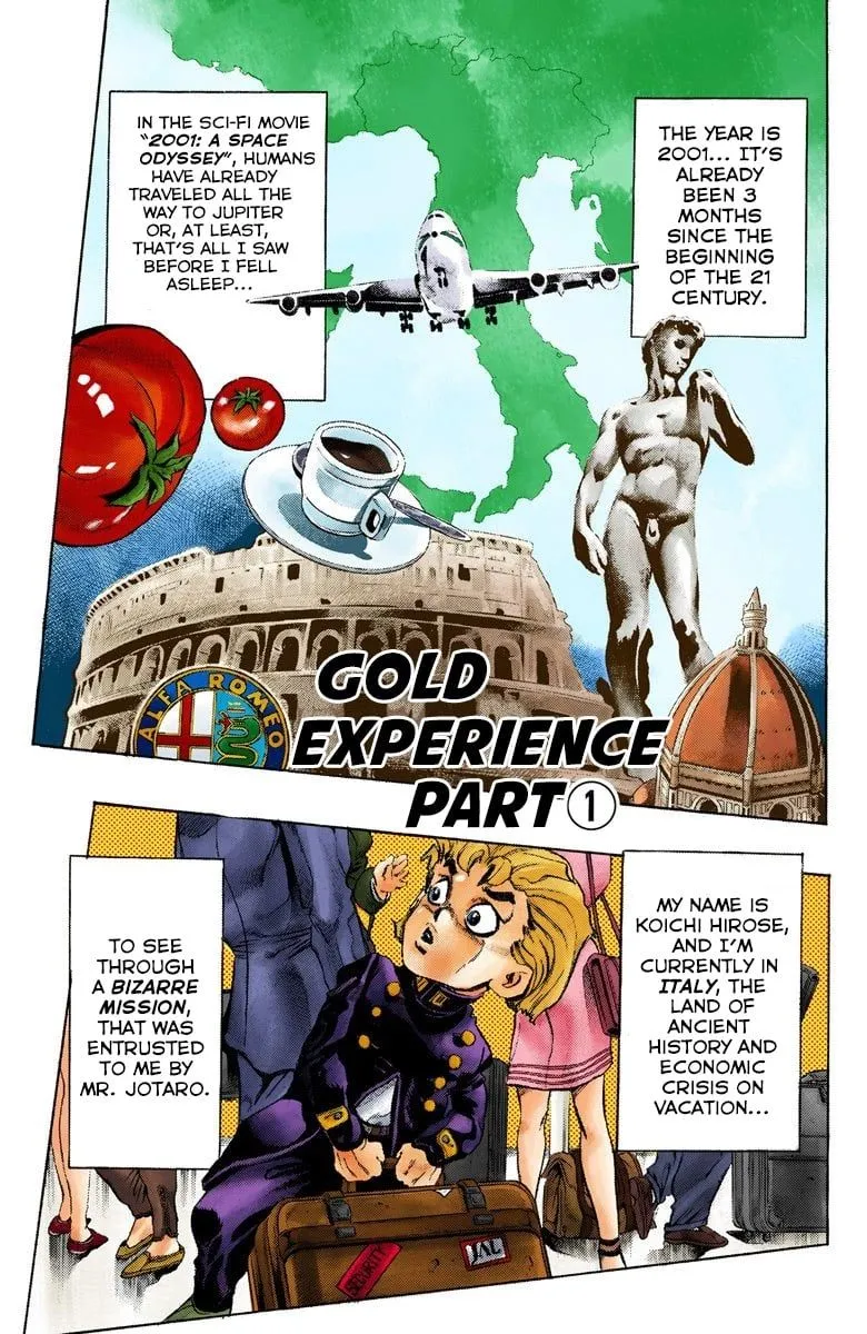 Read JoJo's Bizarre Adventure Part 5 Golden Wind Manga Online