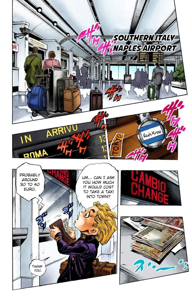 Read JoJo's Bizarre Adventure Part 5 Golden Wind Manga Online