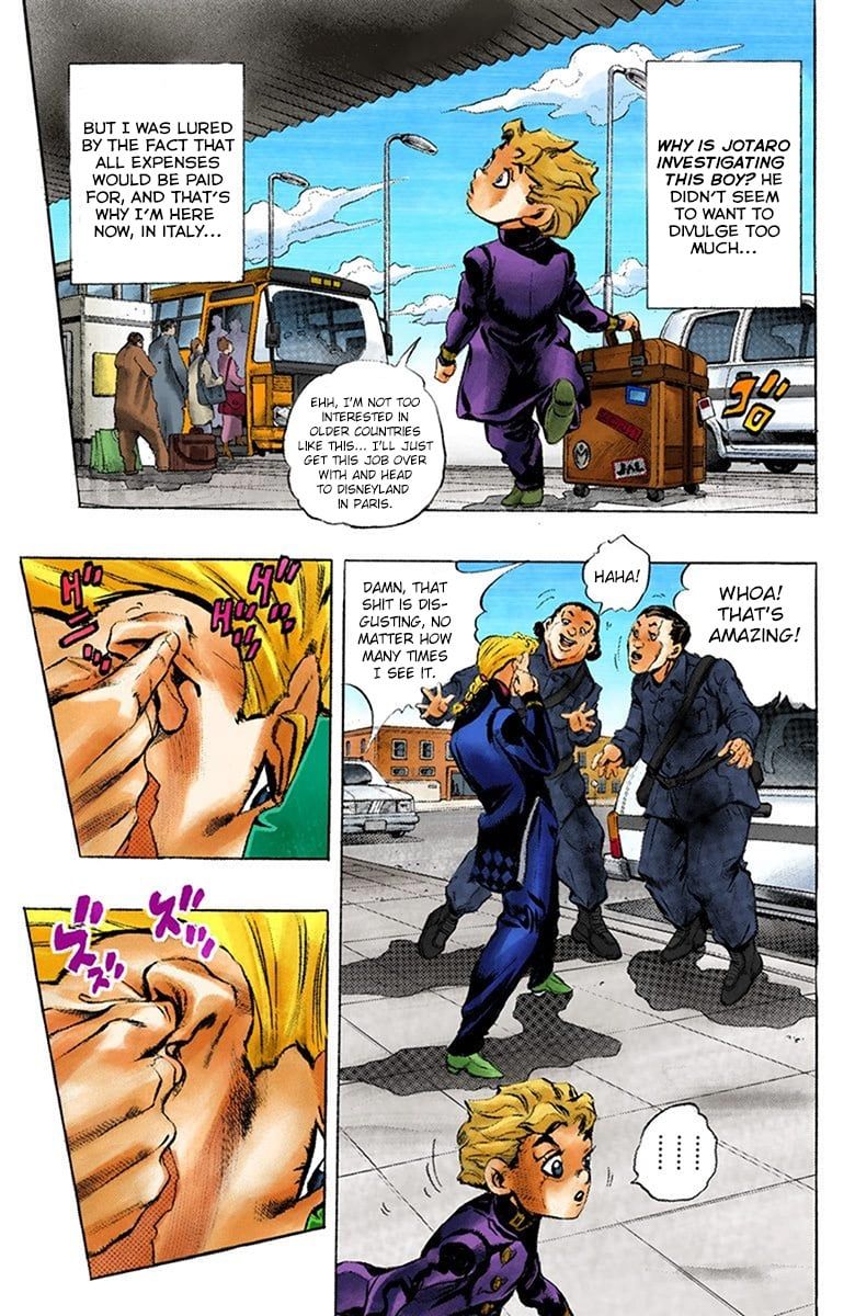Read JoJo's Bizarre Adventure Part 5 Golden Wind Manga Online