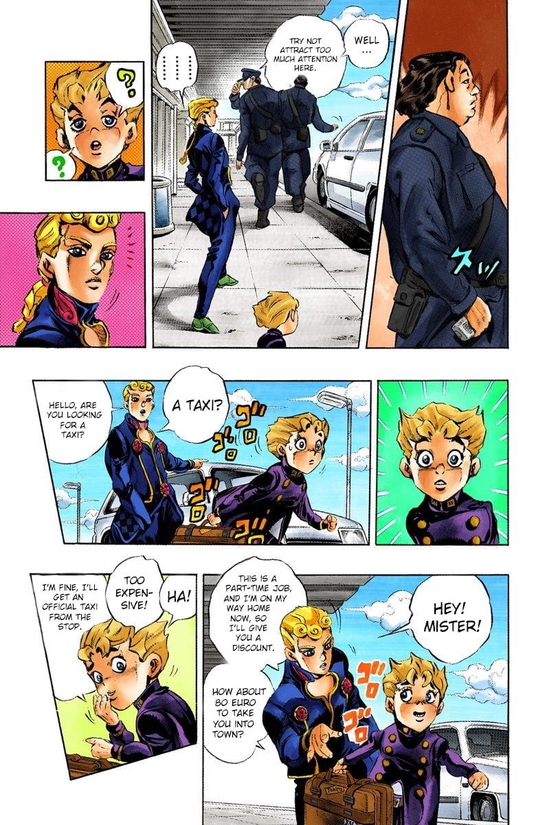 Read JoJo's Bizarre Adventure Part 5 Golden Wind Manga Online