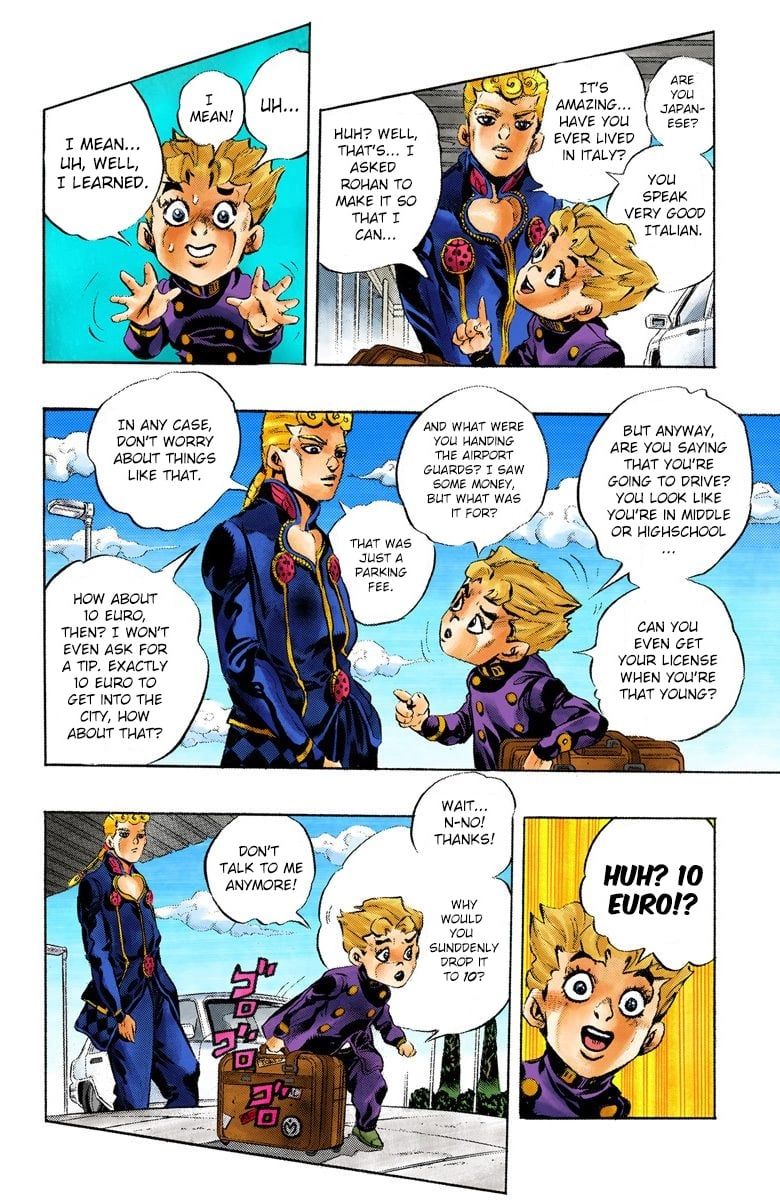 Read JoJo's Bizarre Adventure Part 5 Golden Wind Manga Online