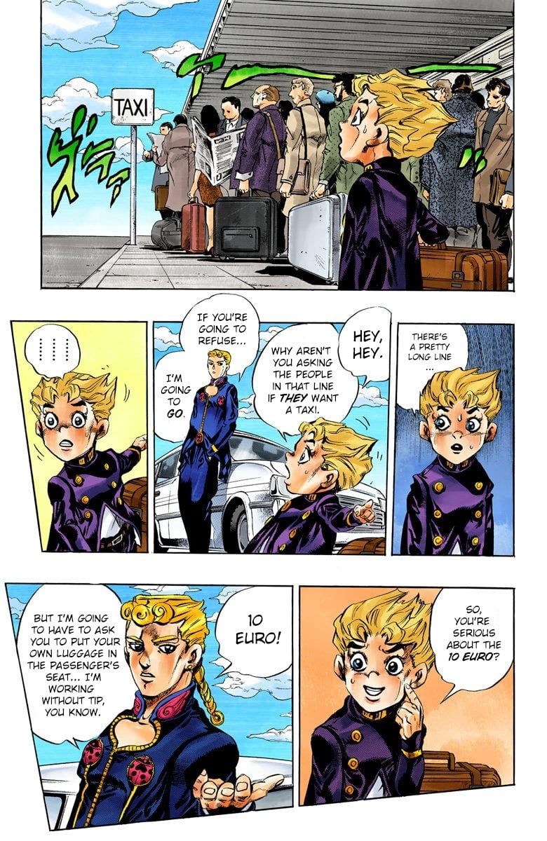 Read JoJo's Bizarre Adventure Part 5 Golden Wind Manga Online
