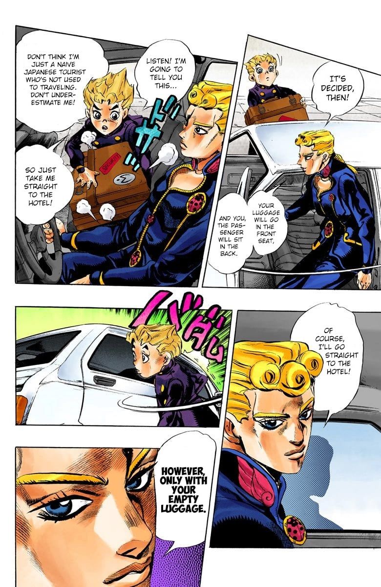 Read JoJo's Bizarre Adventure Part 5 Golden Wind Manga Online