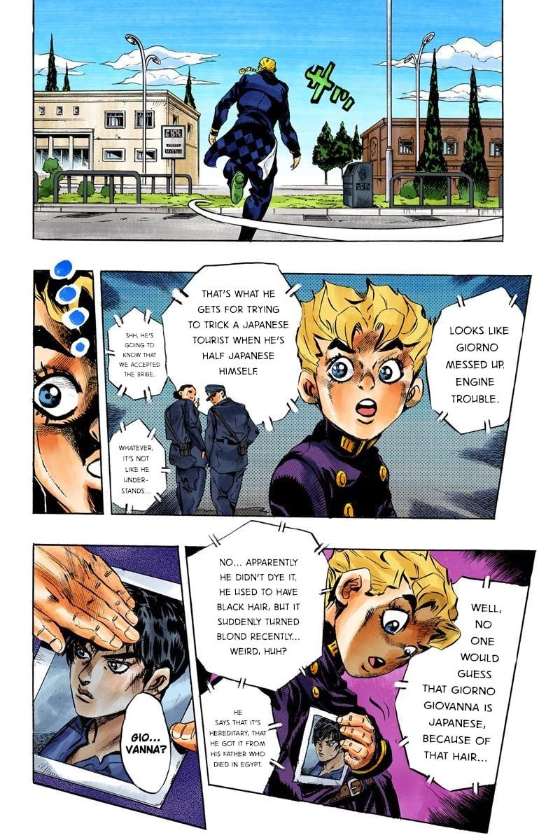 Read JoJo's Bizarre Adventure Part 5 Golden Wind Manga Online