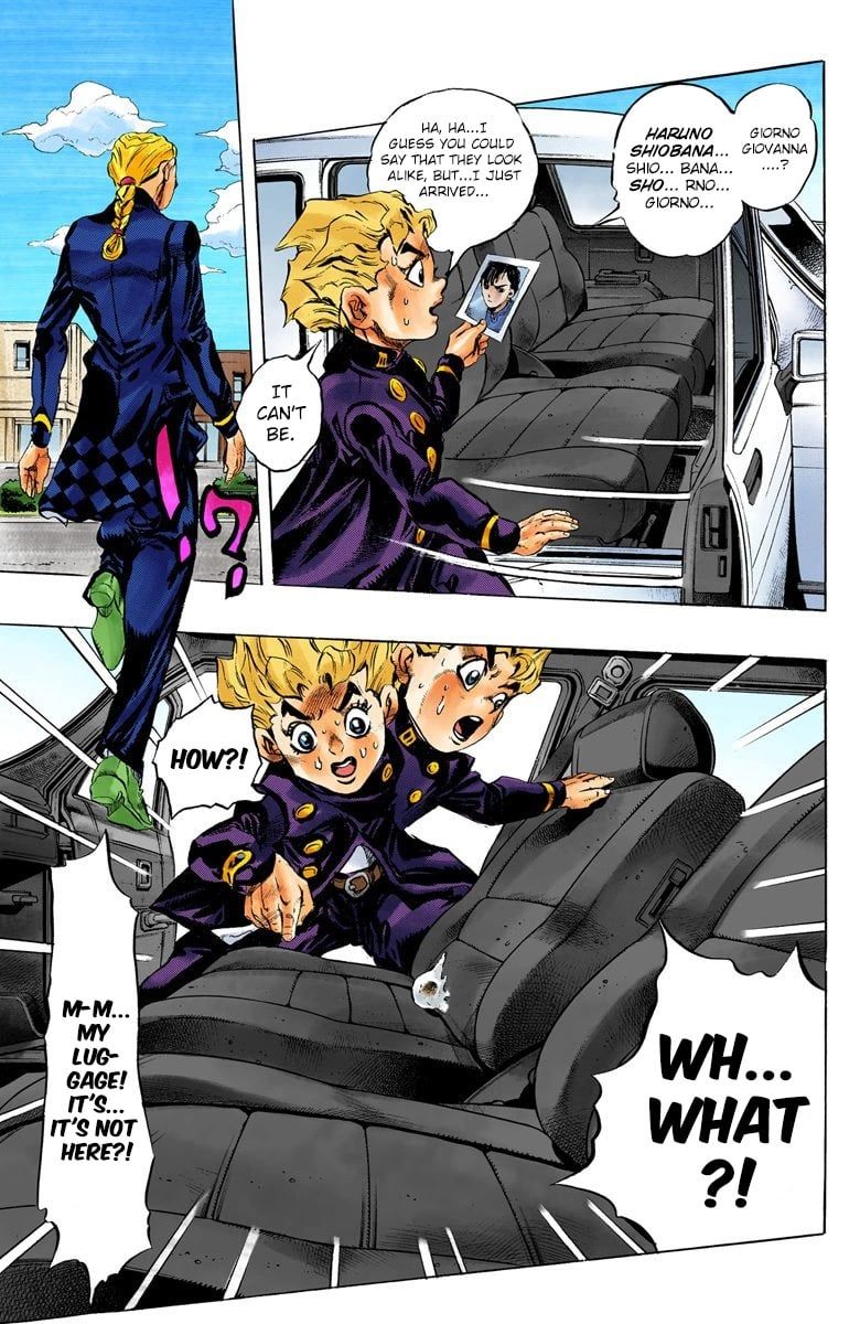 Read JoJo's Bizarre Adventure Part 5 Golden Wind Manga Online