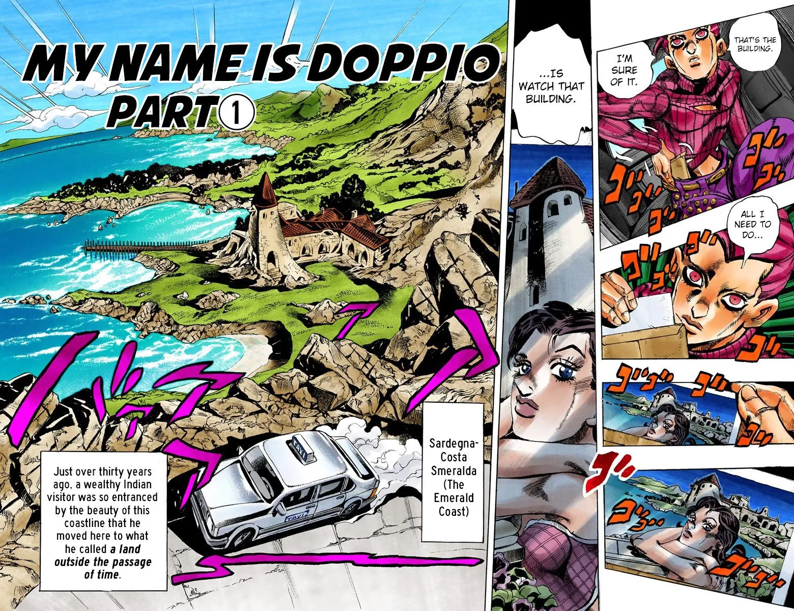 Read JoJo's Bizarre Adventure Part 5 Golden Wind Manga Online