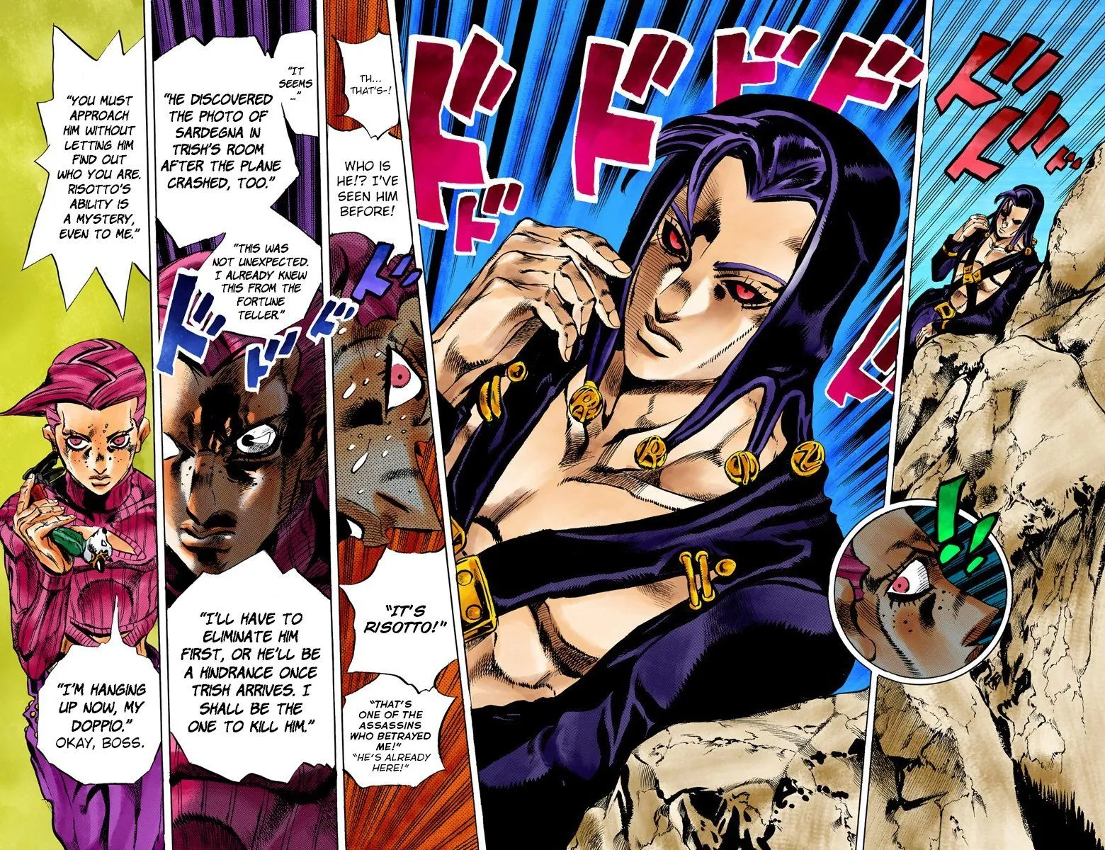 Read JoJo's Bizarre Adventure Part 5 Golden Wind Manga Online