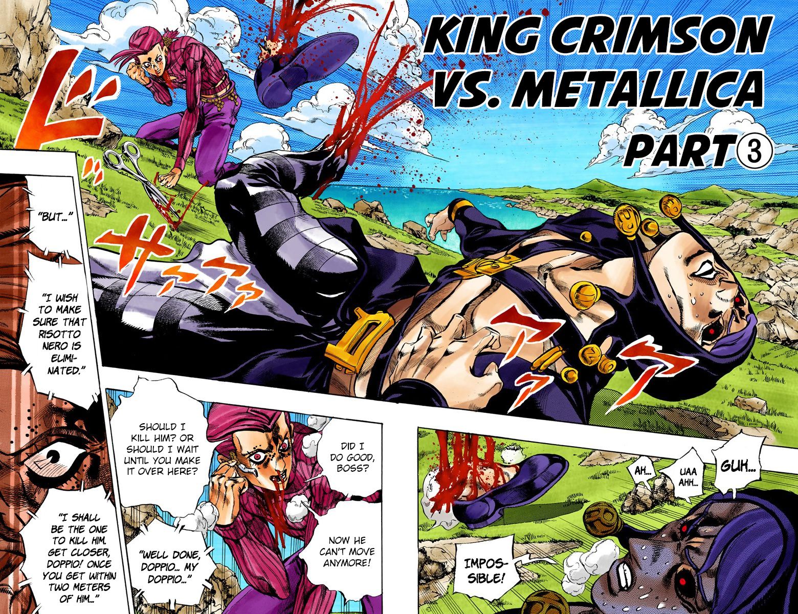 Read JoJo's Bizarre Adventure Part 5 Golden Wind Manga Online