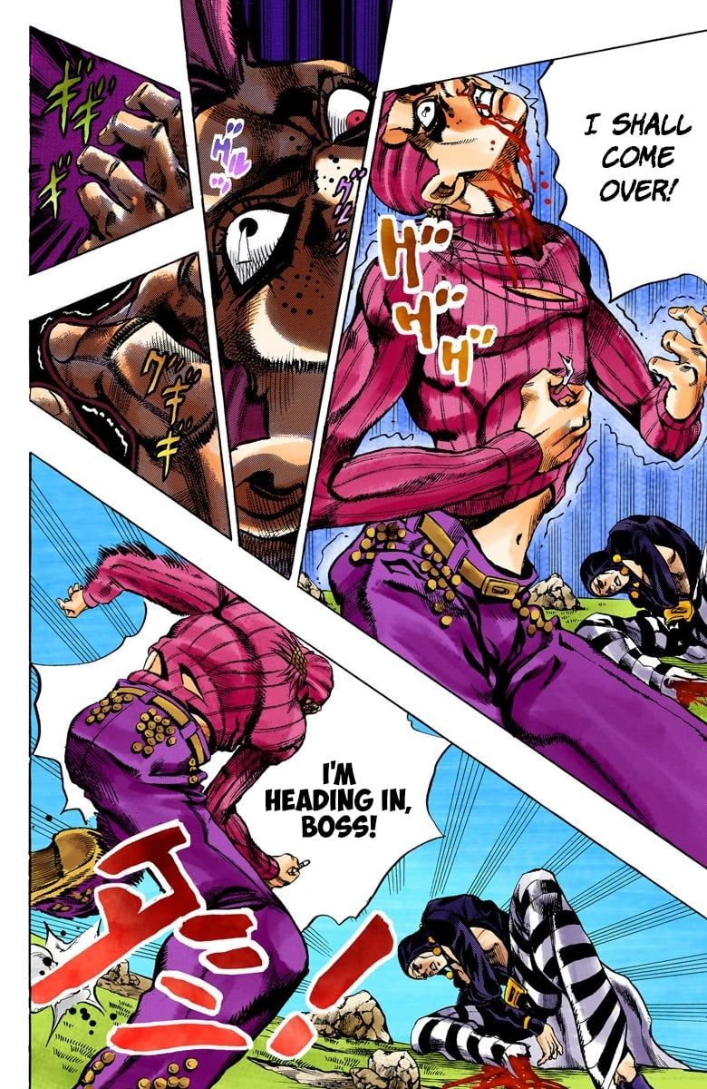 Read JoJo's Bizarre Adventure Part 5 Golden Wind Manga Online