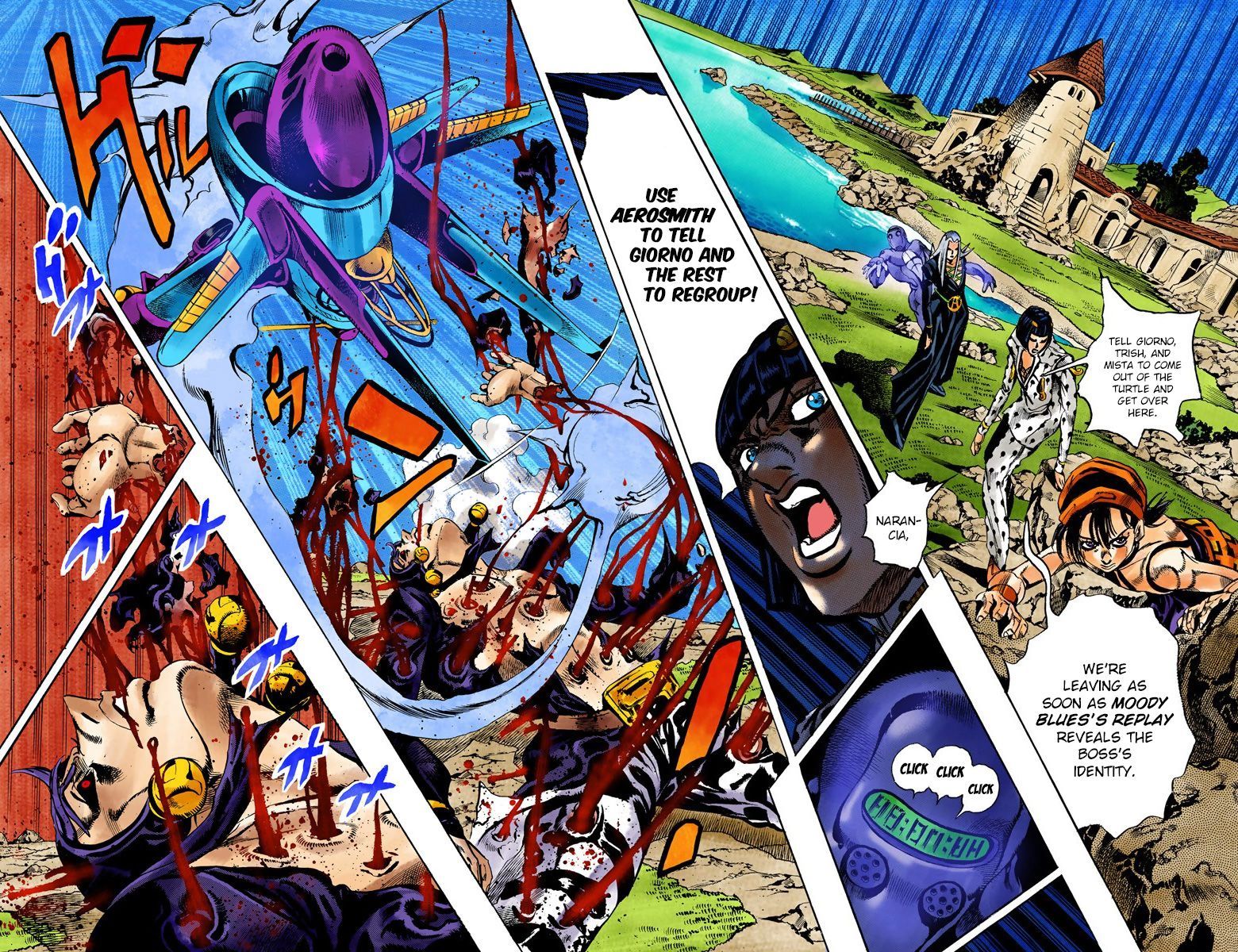 Read JoJo's Bizarre Adventure Part 5 Golden Wind Manga Online