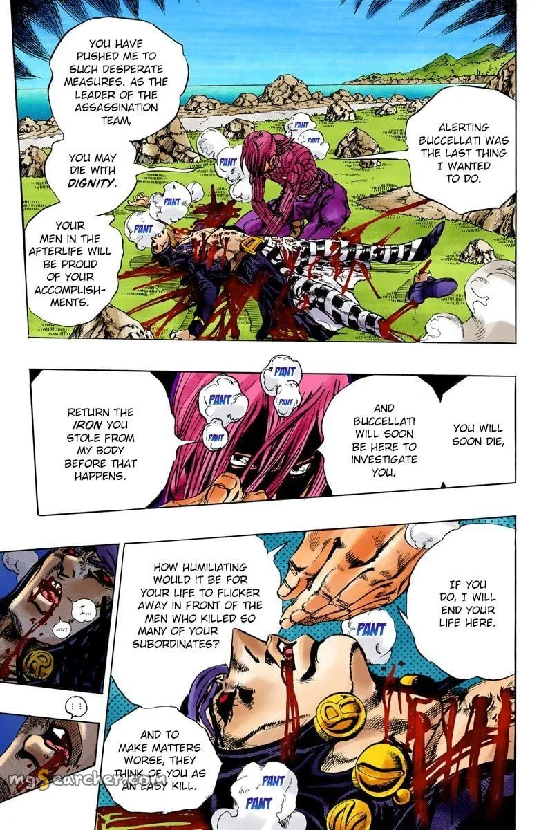 Read JoJo's Bizarre Adventure Part 5 Golden Wind Manga Online