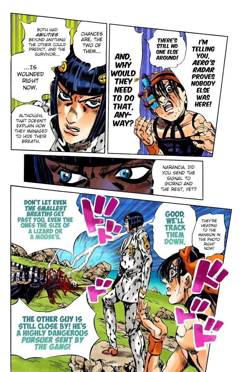 Read JoJo's Bizarre Adventure Part 5 Golden Wind Manga Online