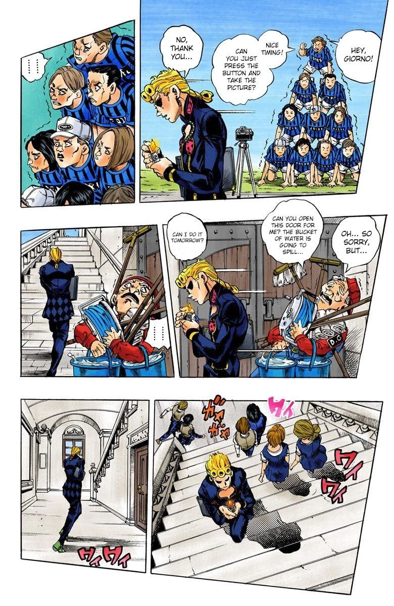 Read JoJo's Bizarre Adventure Part 5 Golden Wind Manga Online
