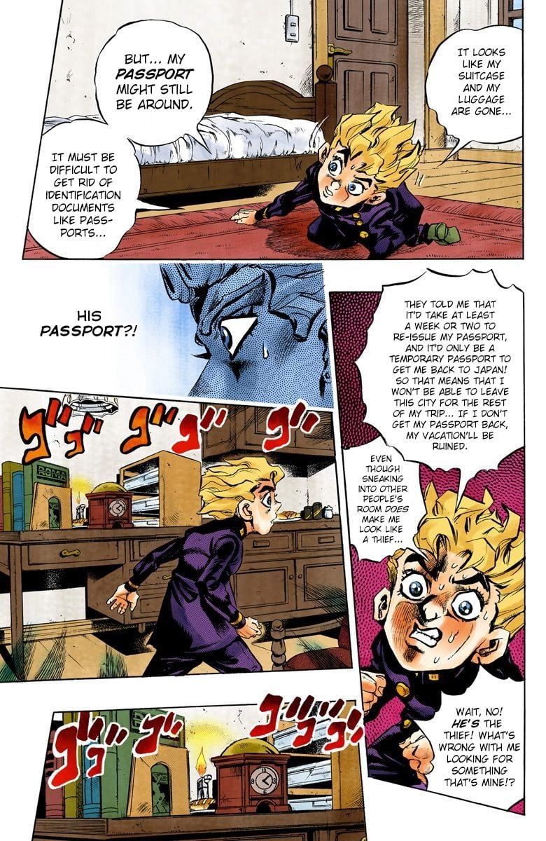 Read JoJo's Bizarre Adventure Part 5 Golden Wind Manga Online