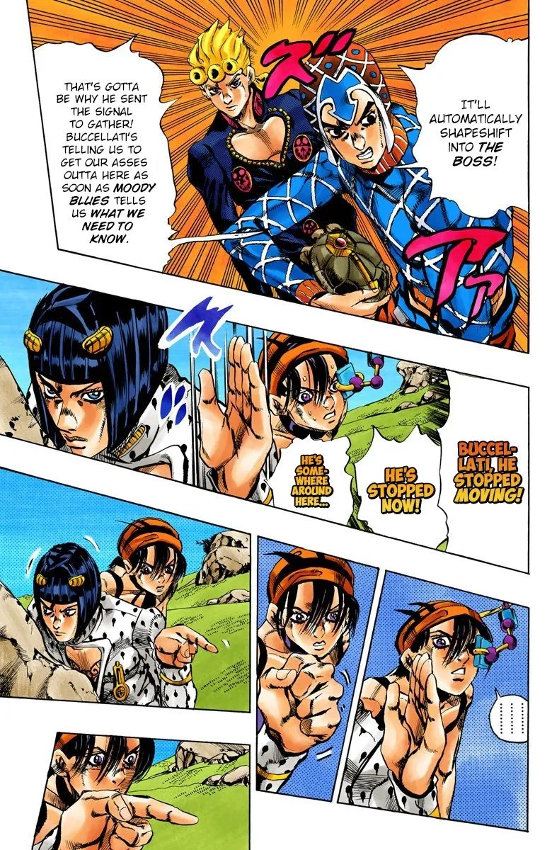 Read JoJo's Bizarre Adventure Part 5 Golden Wind Manga Online